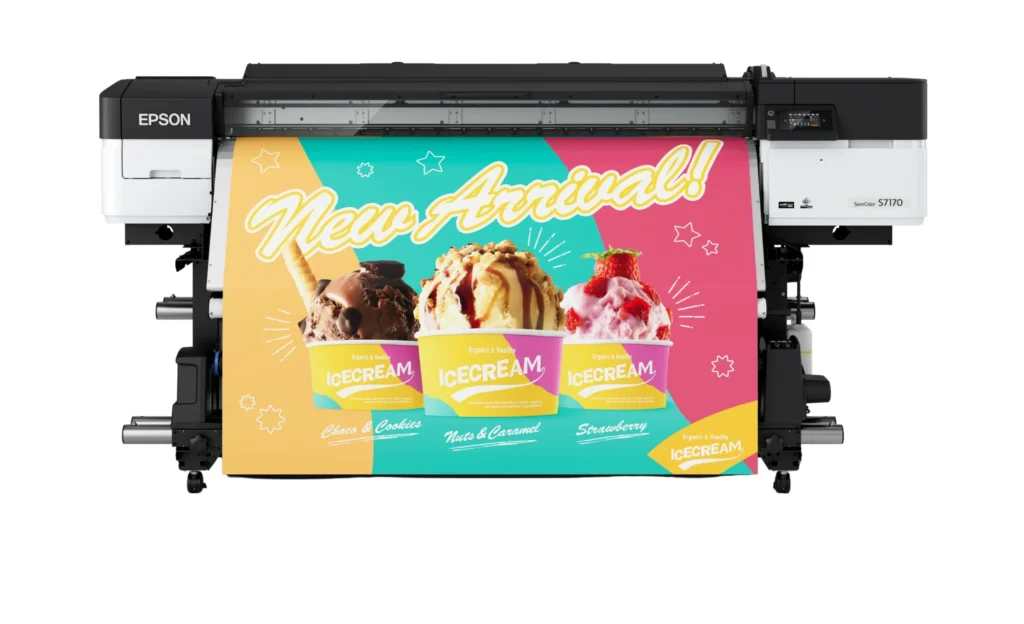 Impresora Epson SureColor S7170 para producción de cartelería y gráficos de gran formato