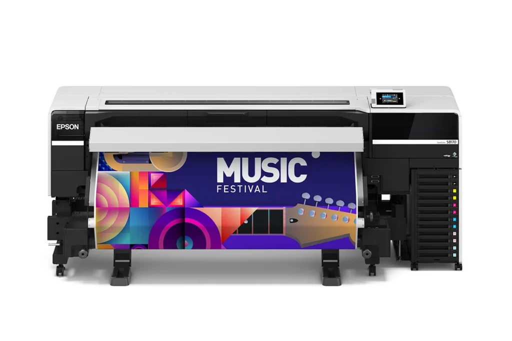 Impresora eco‑solvente Epson S8170 para producción de cartelería y gráficos de gran formato